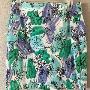 LuLu-B Pull On Printed skirt